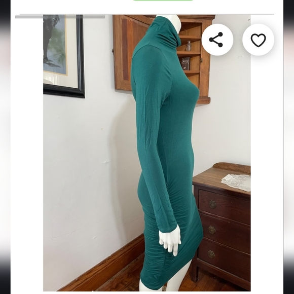 Gently used Venus ruched dress - Picture 3 of 13